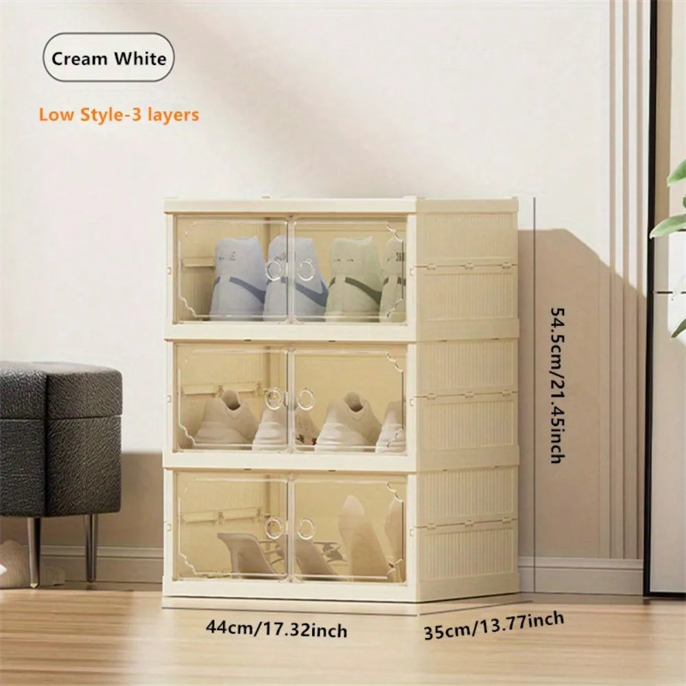 Portable Folding Shoe Rack