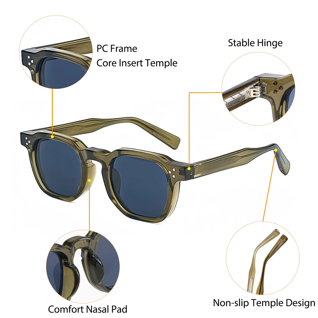 Retro Punk Men Sunglasses