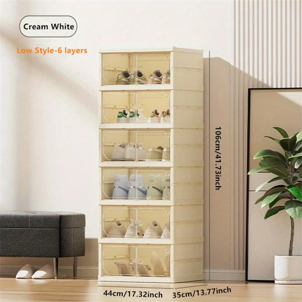 Portable Folding Shoe Rack