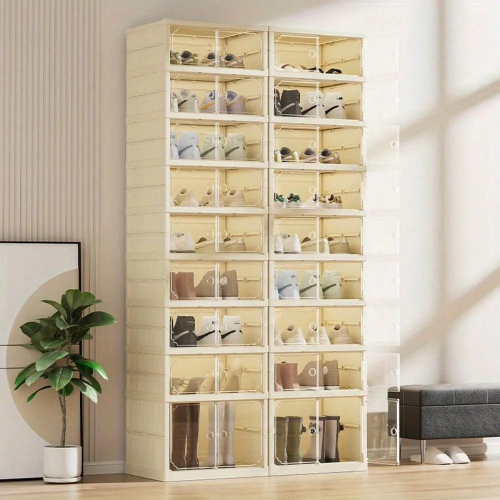 Portable Folding Shoe Rack