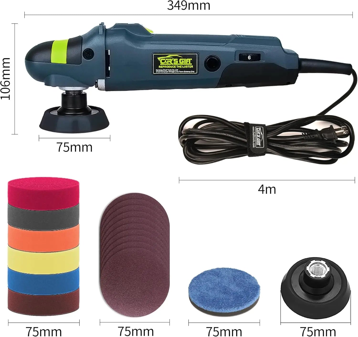 Car'S Gift Buffer Polisher